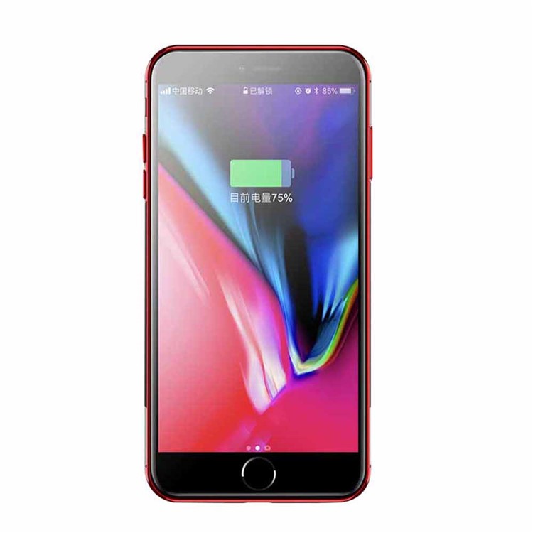 NXE Electroplating Edge Pattern Printing Rhinestone Decor TPU Case for iPhone 7/8 4.7 inch - Girl-3