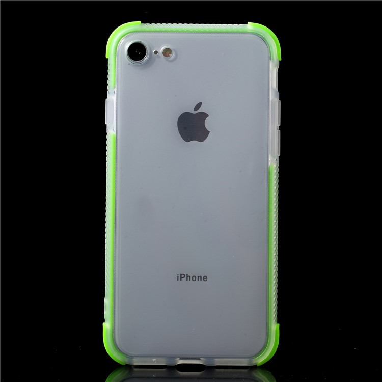 Bi-color Shock-proof TPU Phone Lightweight Cover Shell for iPhone 8/7 4.7 inch - Green-2