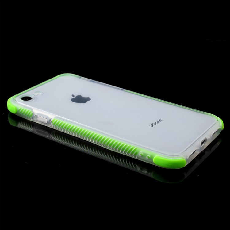 Bi-color Shock-proof TPU Phone Lightweight Cover Shell for iPhone 8/7 4.7 inch - Green-3