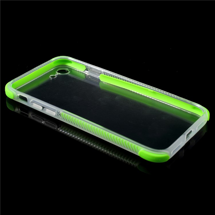 Bi-color Shock-proof TPU Phone Lightweight Cover Shell for iPhone 8/7 4.7 inch - Green-4