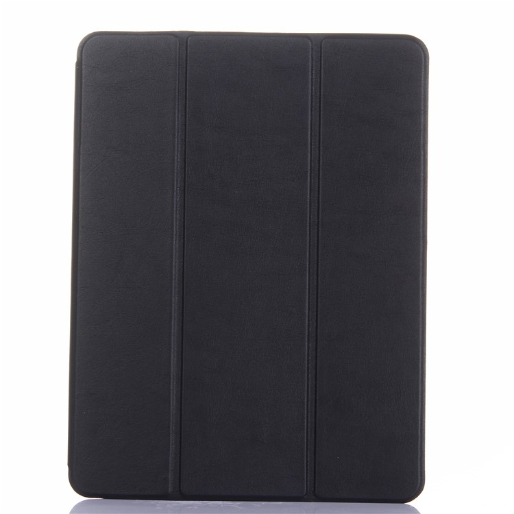 Tri-fold Standplatz-Leder-Tabletten-Kasten Mit Pen Slot Für Ipad 9.7(2018)/9.7(2017)/pro 9,7 Zoll/air 2/air - Schwarz-4