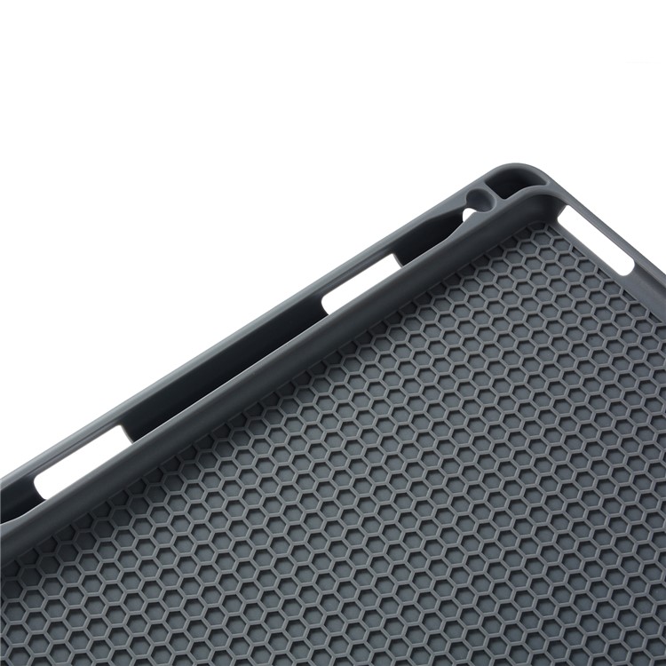 Leather Card Holder Stand Smart Tablet Case with Pen Slot for iPad 9.7-inch (2018)/9.7-inch (2017)/Pro 9.7 inch (2016)/Air 2/Air - Black-17