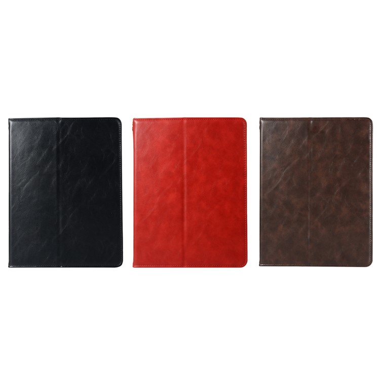 Leather Card Holder Stand Smart Tablet Case with Pen Slot for iPad 9.7-inch (2018)/9.7-inch (2017)/Pro 9.7 inch (2016)/Air 2/Air - Black-18