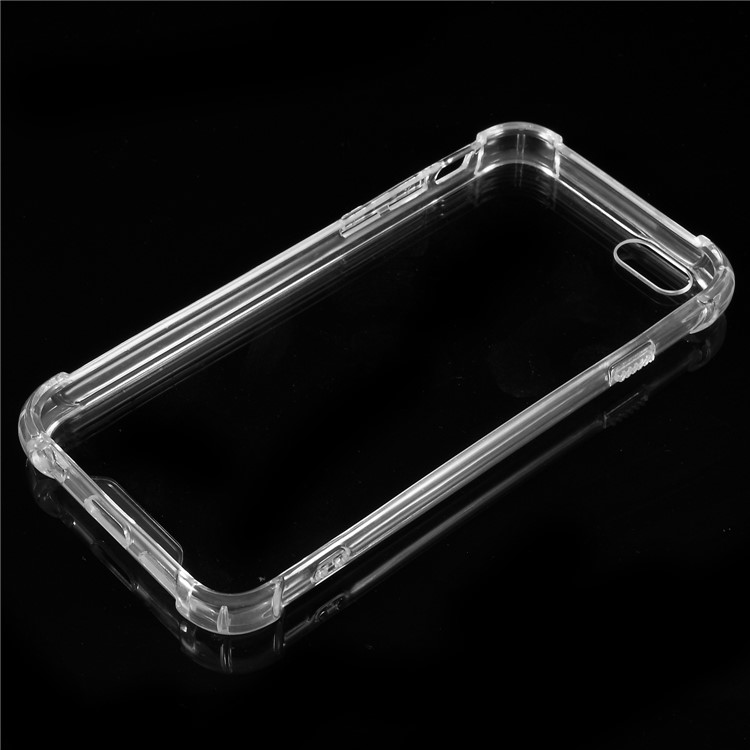 ROAR KOREA Clear Acrylic Back + TPU Edge Hybrid Shockproof Case for iPhone 6s 6-5