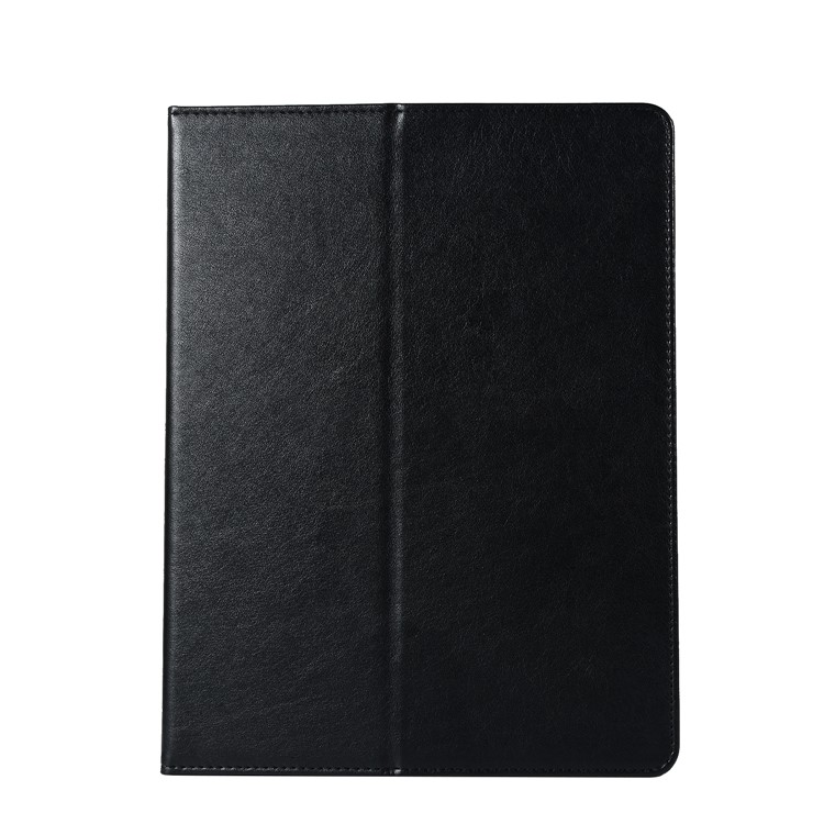 Pen Slot Wallet Stand Leather Case with Elastic Hand Strap for iPad 9.7 (2018)/9.7 (2017)/Pro 9.7 inch/Air 2/Air - Black-2