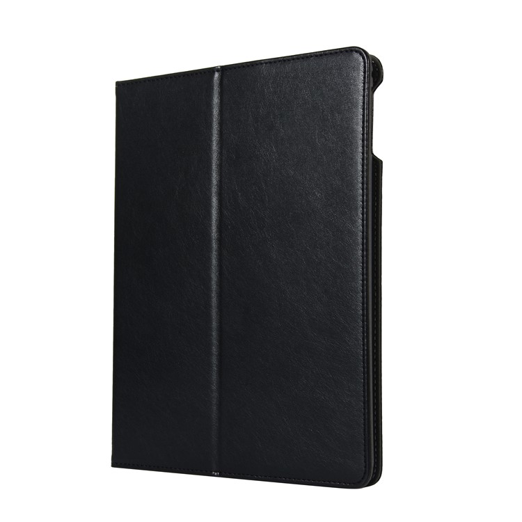 Pen Slot Wallet Stand Leather Case with Elastic Hand Strap for iPad 9.7 (2018)/9.7 (2017)/Pro 9.7 inch/Air 2/Air - Black-4