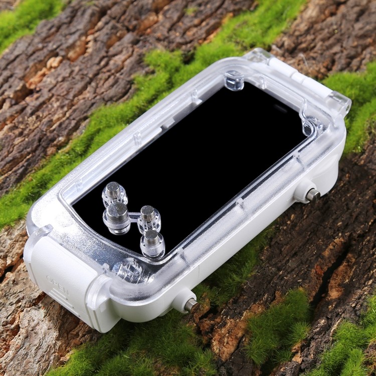 HAWEEL HWL2502 40M Waterproof Snow/Shock/Dirt Proof Shell Case with Camera Lens for iPhone X - White-8