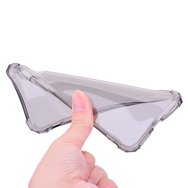 Shockproof TPU Gel Shell for iPhone X(Ten) - Grey-5