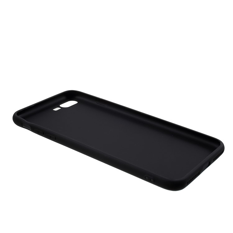 500PCS/Lot Double-sided Matte TPU Case for iPhone 8 Plus / 7 Plus - Black-5