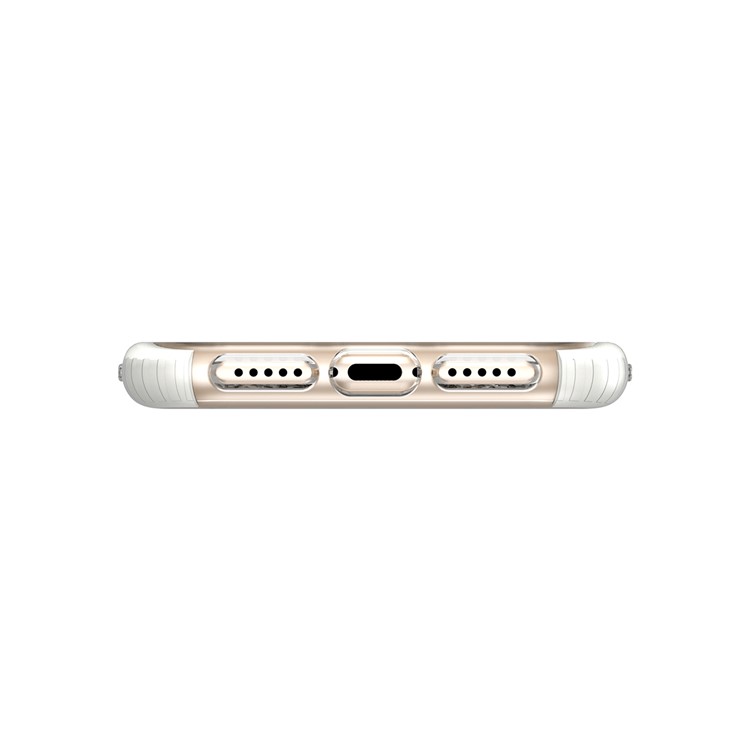 3D Diamond Shaped TPU Drop-proof Mobile Case Accessory for iPhone X - White-8