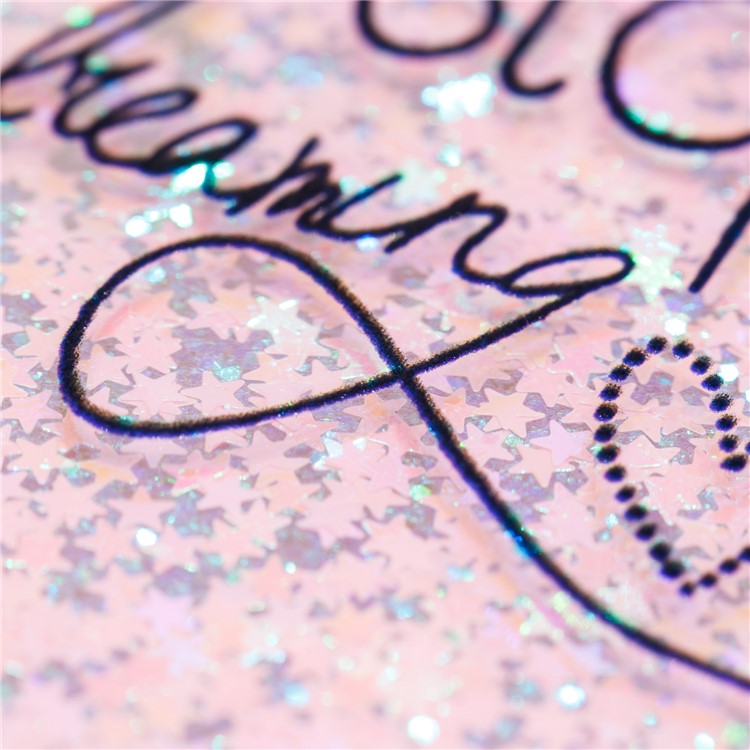 Liquid Glitter Powder Quicksand Shockproof TPU Cell Phone Shell for iPhone X - Never Stop Dreaming-8