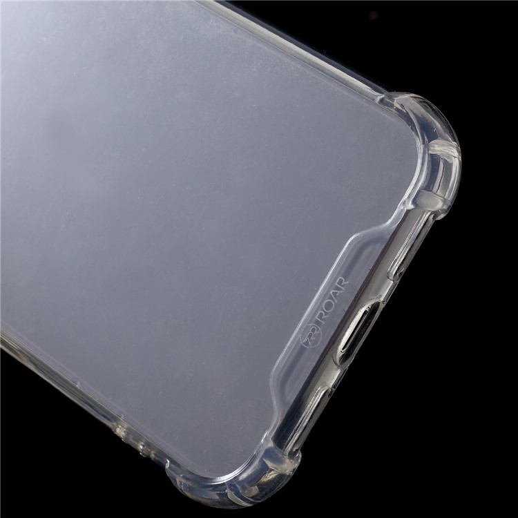ROAR Shockproof Clear Acrylic Back + TPU Edge Hybrid Case for iPhone X/XS-6