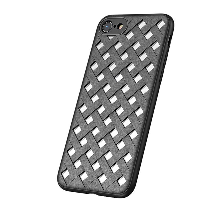 

BASEUS Hollow Heat Dissipation Combo PC + TPU Protective Phone Shell for iPhone 8/7 4.7 inch - Black, iPhone 8