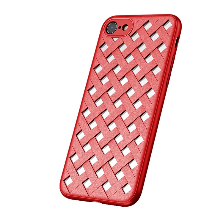 

BASEUS Hollow Heat Dissipation Combo PC + TPU Protective Phone Case for iPhone 8/7 4.7 inch - Red, iPhone 8