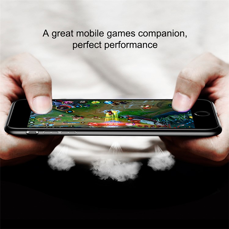BASEUS Hollow Heat Dissipation Combo PC + TPU Protective Phone Shell for iPhone 8 Plus/7 Plus 5.5 inch - Black-9