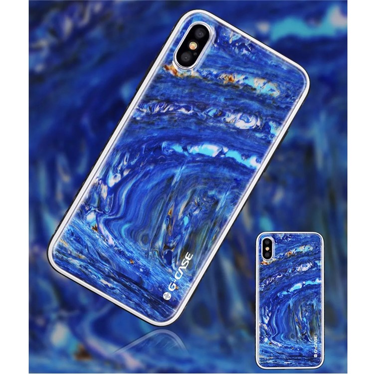 G-case янтарная серия эпоксидная tpu + pc анти-отпечаток
