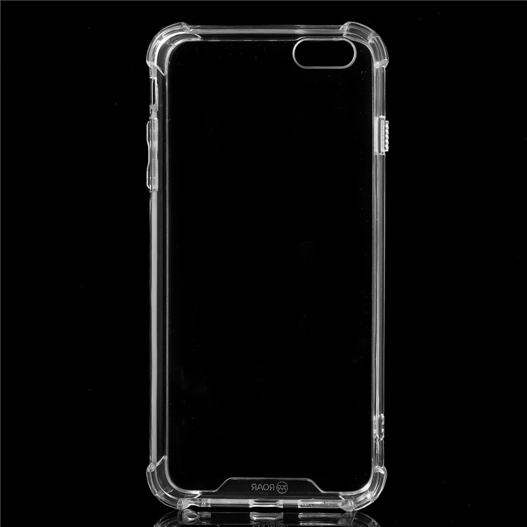 ROAR KOREA Clear Acrylic Back + TPU Edge Hybrid Shockproof Case for iPhone 6s Plus / 6 Plus-5