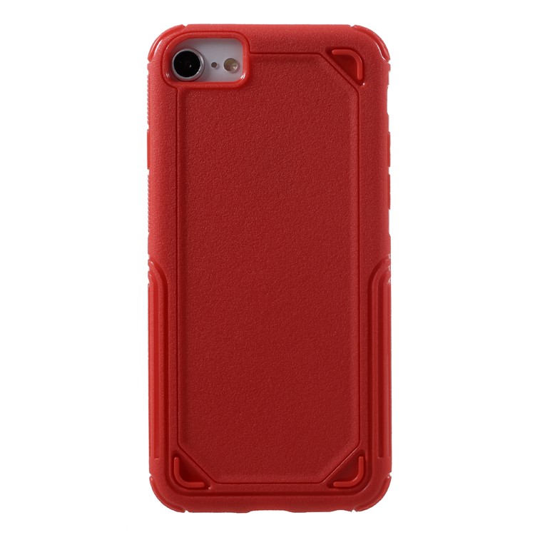 Shockproof Matte TPU Back Phone Casing for iPhone 8/7/6s/6 4.7 inch - Red-2