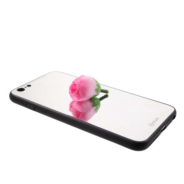 ROAR KOREA Mirror Surface Tempered Glass Back + TPU Hybrid Cover Case for iPhone 6s Plus / 6 Plus 5.5 inch-3