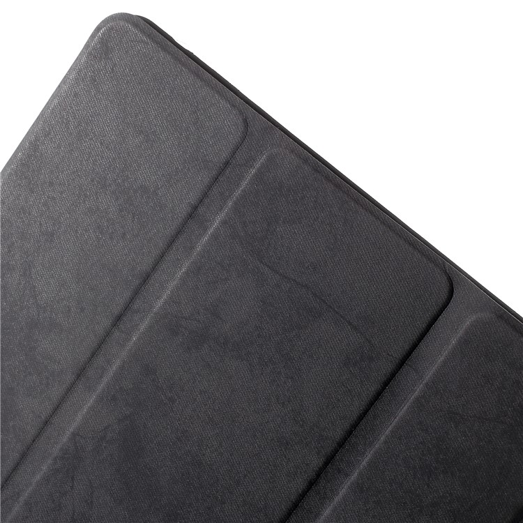 Retro Tri-fold Stand Leather Tablet Case with Pen Slot for iPad Pro 10.5-inch (2017) - Black-9