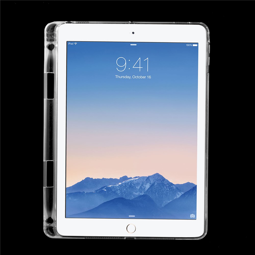 Transparente - Cubierta Transparente Del Protector De La Tableta Del Universal Del TPU Con La Ranura Del Lápiz Para El Ipad 9.7-inch (2017) /9.7- Inch (2018) / Air 2 / Pro 9.7 Inch (2016)-2