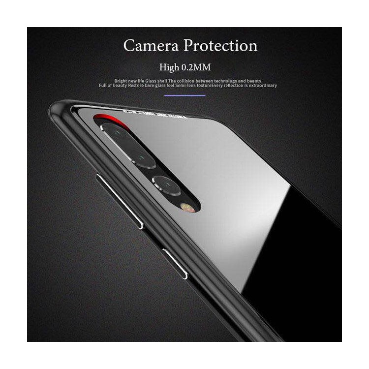 Magnetischer Metallrahmen + Ausgeglichenes Glasrückseitenschutz-Handyfall Für Huawei P20 Pro-5