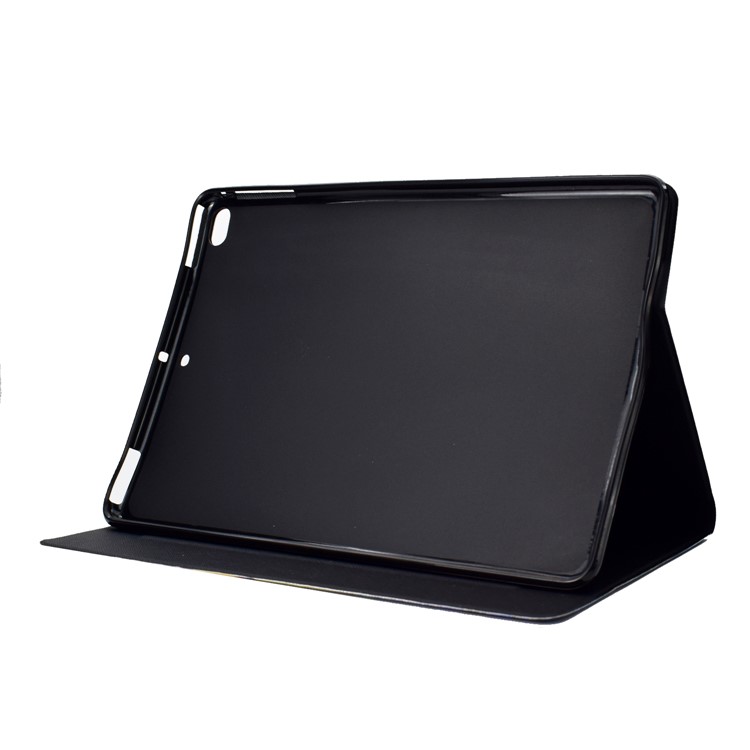 Padrão Printing Leather Holder Stand Tablet Acessório Case Para Ipad 9,7 Polegadas (2018) - Apanhador de Sonhos