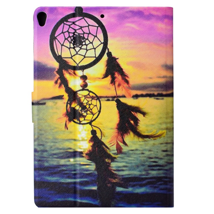 Pattern Printing Leather Card Holder Stand Tablet Protection Cover for iPad Pro 10.5-inch (2017) - Dream Catcher-3