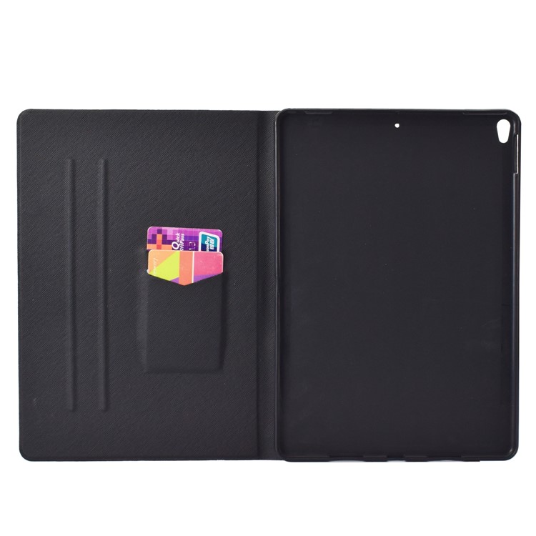 Pattern Printing Leather Card Holder Stand Tablet Protection Cover for iPad Pro 10.5-inch (2017) - Dream Catcher-7