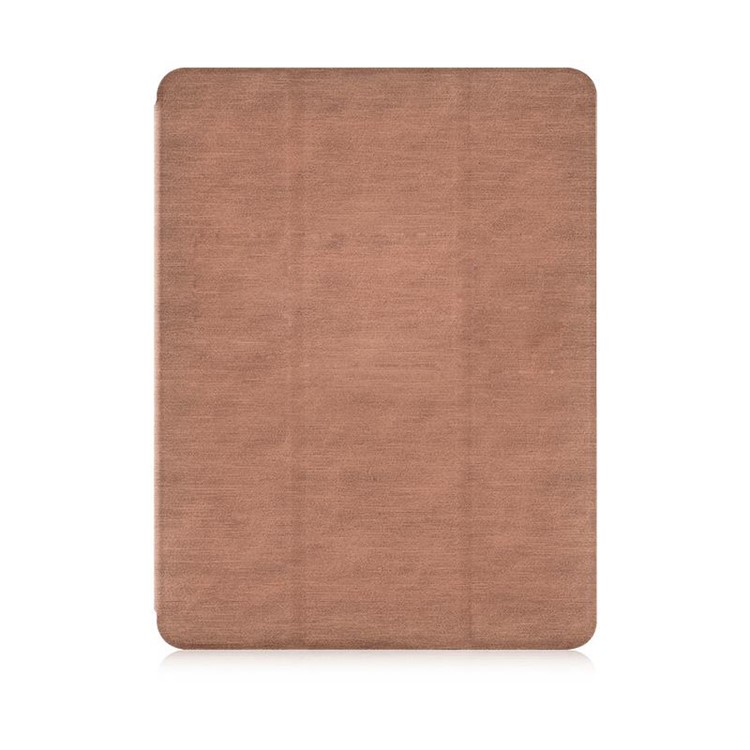 

DEVIA Tri-fold Stand Cover Casing for iPad 9.7-inch (2018)/(2017) with Pen Slot - Brown, iPad 9.7-inch (2018)