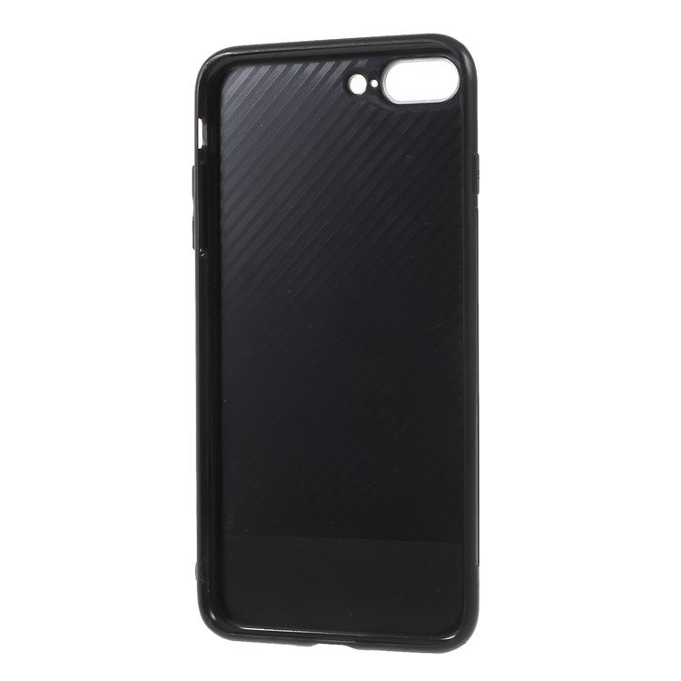 WK Marble Pattern Printing PC + TPU Hybrid Case for iPhone 8 Plus/7 Plus 5.5 inch - Black-5