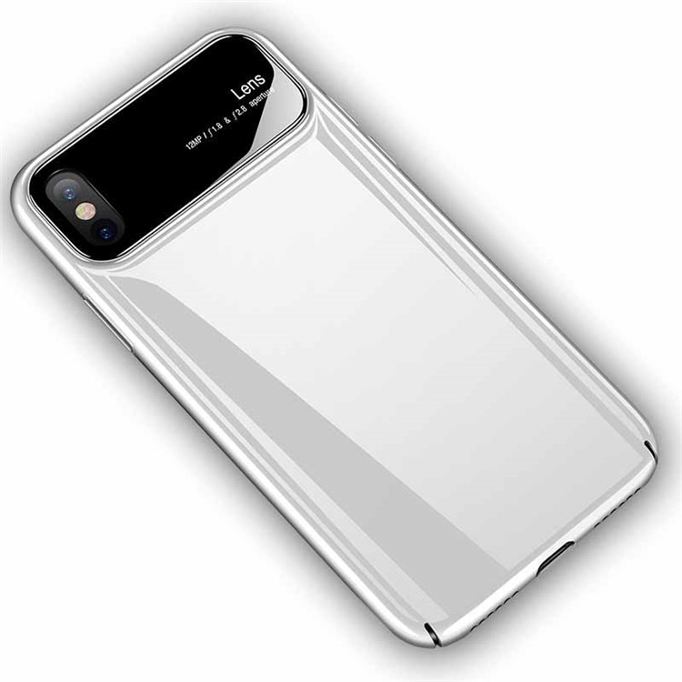 

NXE Акриловая + Пластиковая Гибридная Задняя Крышка Телефона Для Iphone X 5.8 Inch - Белый, iPhone X