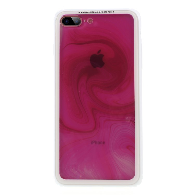 

WK Glaze Pattern Printing PC + TPU Hybrid Cover for iPhone 8 Plus/7 Plus 5.5 inch - Rose