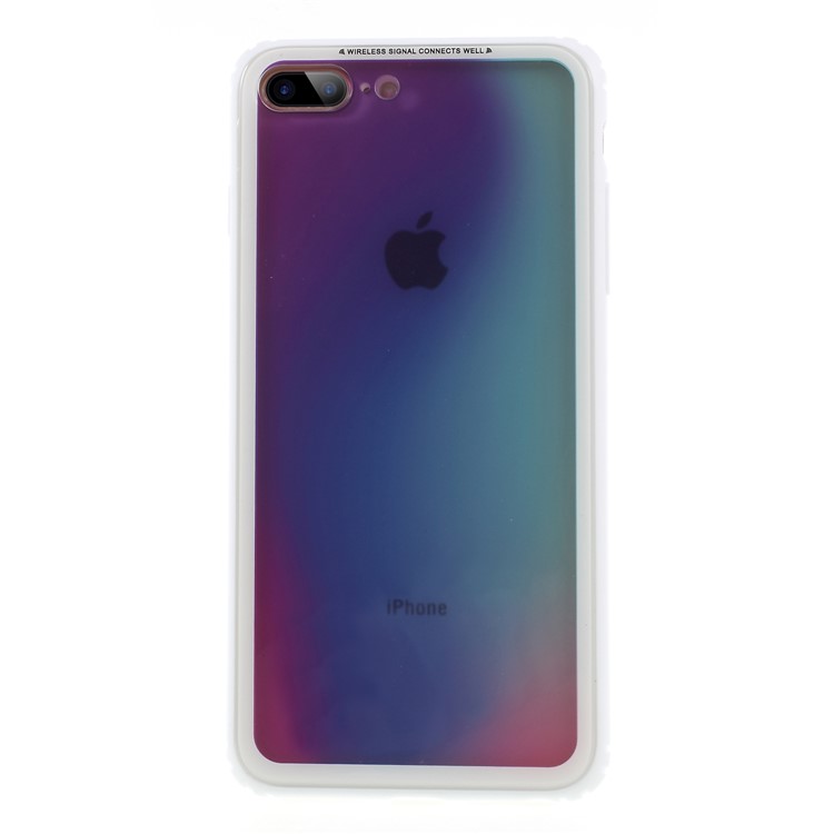 

WK Glaze Pattern Printing PC + TPU Combo Casing for iPhone 8 Plus/7 Plus 5.5 inch - Blue