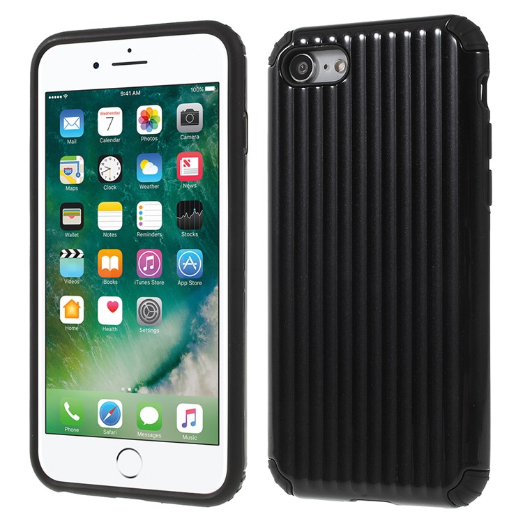 

Модель Для Путешествий С Антиблокировочной Системой + TPU Для Iphone 8 / 7 4,7 Дюйма - Черный