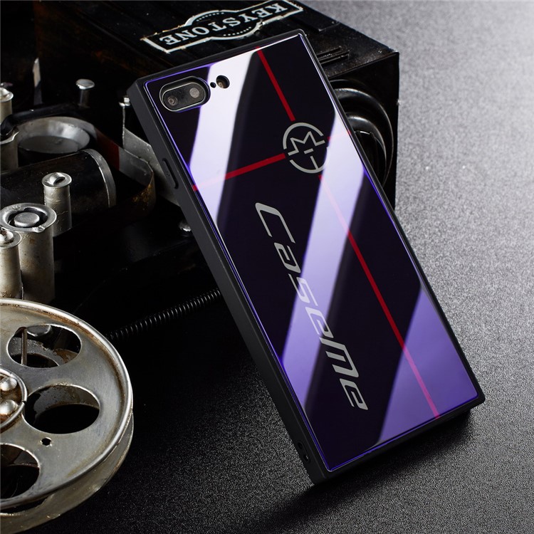 

CASEME PC + TPU + Защитная Оболочка Для Защиты Экрана От Очков Для Iphone 8 Плюс / 7 Плюс 5,5 Дюйма - Черный, iPhone 8 Plus