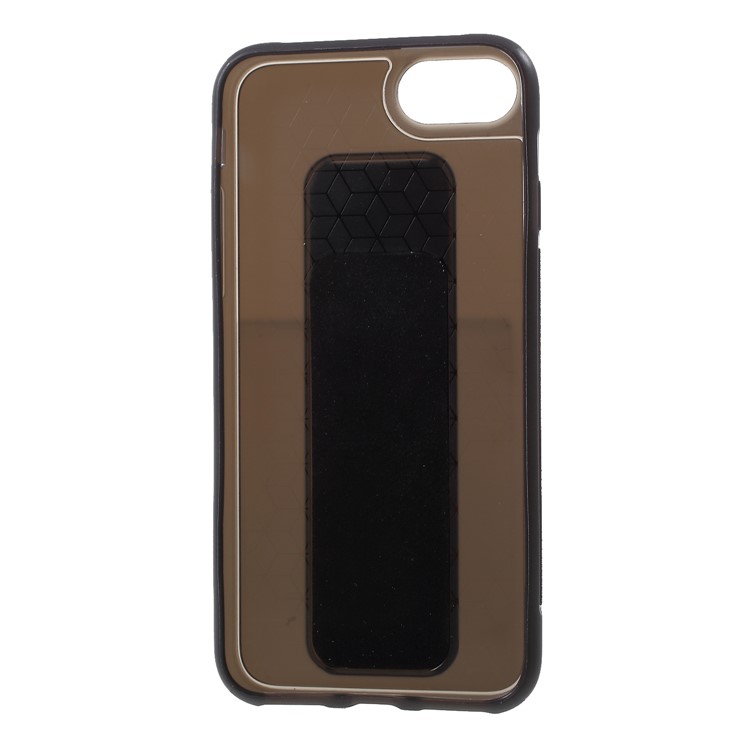 ROOR KOREA Aura Serie TPU Funda Con Soporte De Cuero PU Para Iphone 8 / 7 / 6s / 6 4.7 Pulgadas - Negro-11