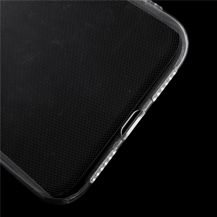 For iPhone 9 Clear TPU Phone Cover Case with Non-slip Inner - Transparent-5
