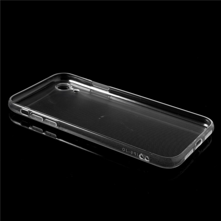 For iPhone 9 Clear TPU Phone Cover Case with Non-slip Inner - Transparent-6