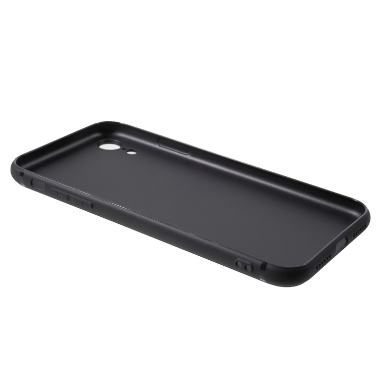 Matte Soft TPU Mobile Phone Case for iPhone 9 - Black-5
