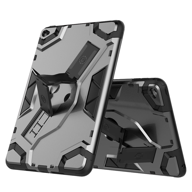 

Твердый ПК + Мягкий Корпус TPU С Крышкой Для Ipad Mini 4 - Серый