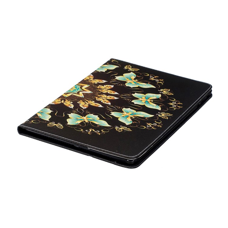 Funda Protectora De Cuero Estampada Para Ipad 9.7 (2018) /9.7 (2017) / Pro 9.7 / Air 2/1 - Mariposas Coloreadas-6