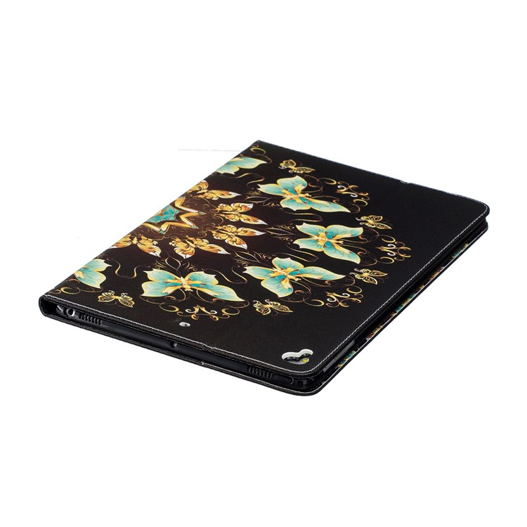 Funda Protectora De Cuero Estampada Para Ipad 9.7 (2018) /9.7 (2017) / Pro 9.7 / Air 2/1 - Mariposas Coloreadas-7