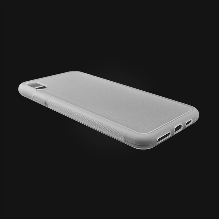 

Матовый Anti-drop ПК И TPU Гибридный Корпус Защитного Чехла Для Iphone 9 Plus - Прозрачный