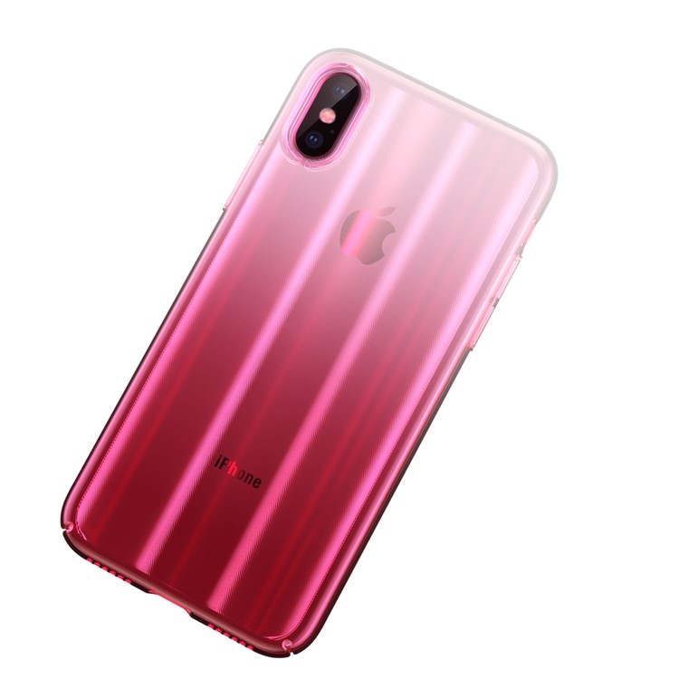

BASEUS Aurora Series Гальванизирует Жесткий Чехол Для ПК Для Iphone X - Красный, iPhone X