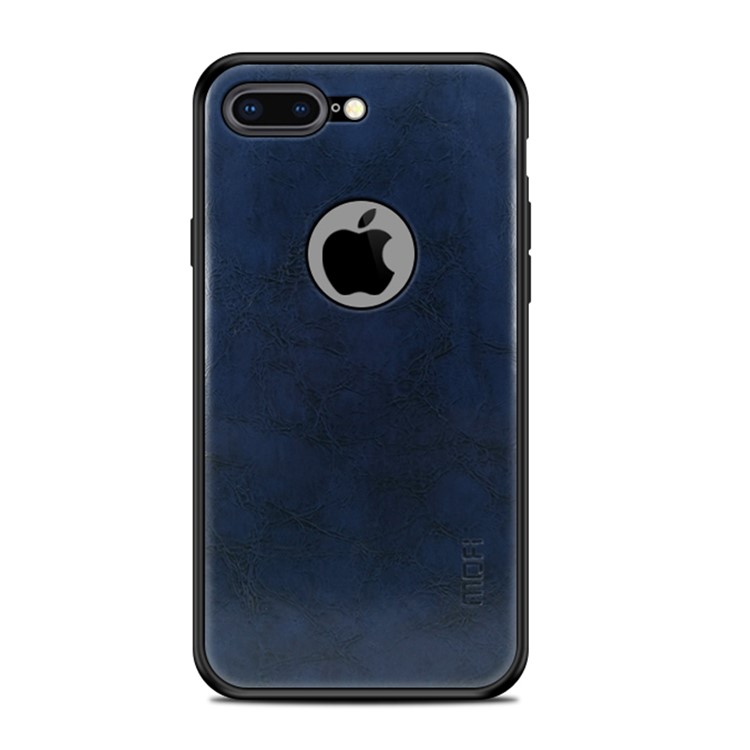 

MOFI PU Leather Coated PC + TPU Hybrid Mobile Cover for iPhone 8 Plus / 7 Plus - Blue, iPhone 8 Plus 5.5 inch