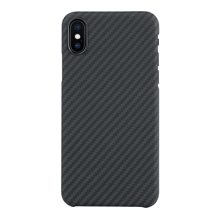 

Featherweight Carbon Fiber Mobile Phone Case Cover for iPhone X - Matte Black
