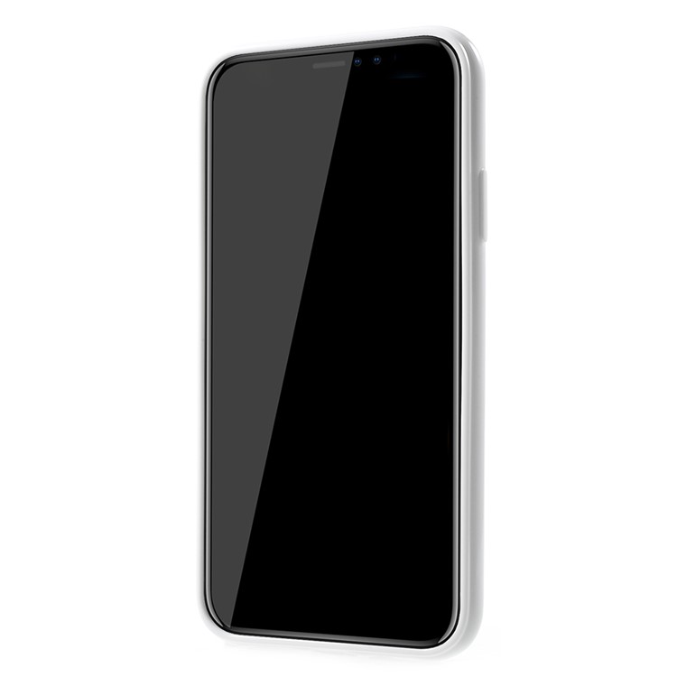 Soft Glossy TPU Back Cover for iPhone XR 6.1 inch - White-2