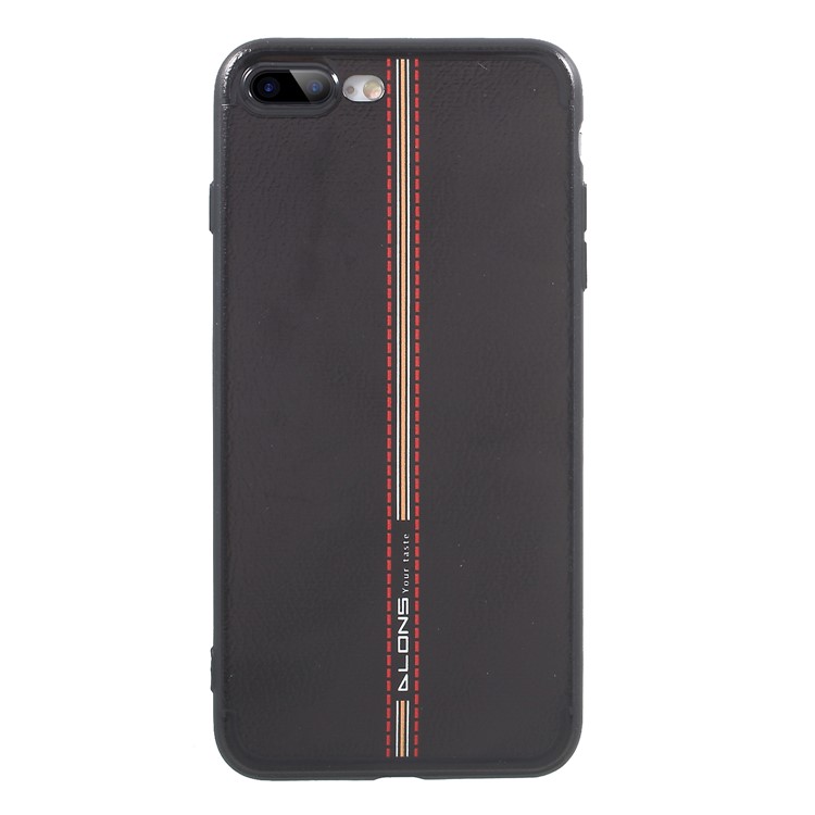 

DLONS Pattern Printing Soft TPU Cover for iPhone 8 Plus / 7 Plus 5.5 inch - Black
