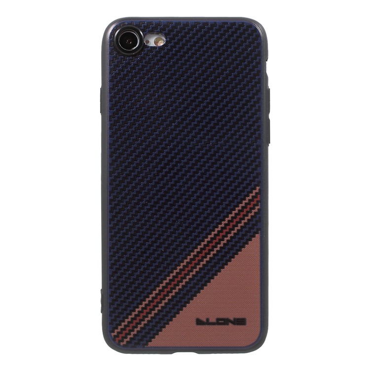 

DLONS Wave Pattern Soft TPU Phone Casing for iPhone 8 / 7 4.7 inch - Blue